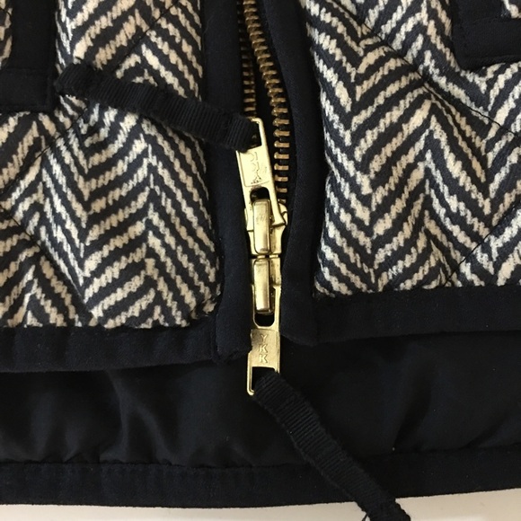 J. Crew Herringbone Excursion Quilted Puffer Vest - Picture 10 of 16